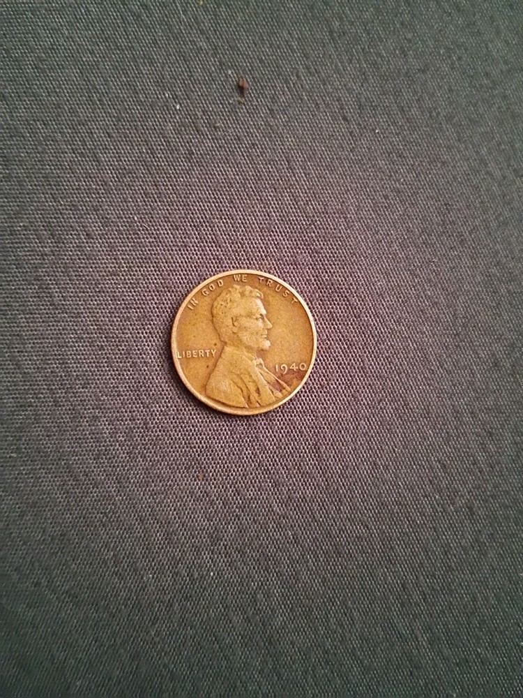 1940 Wheat penny  No Mint Mark Rare!!!!!