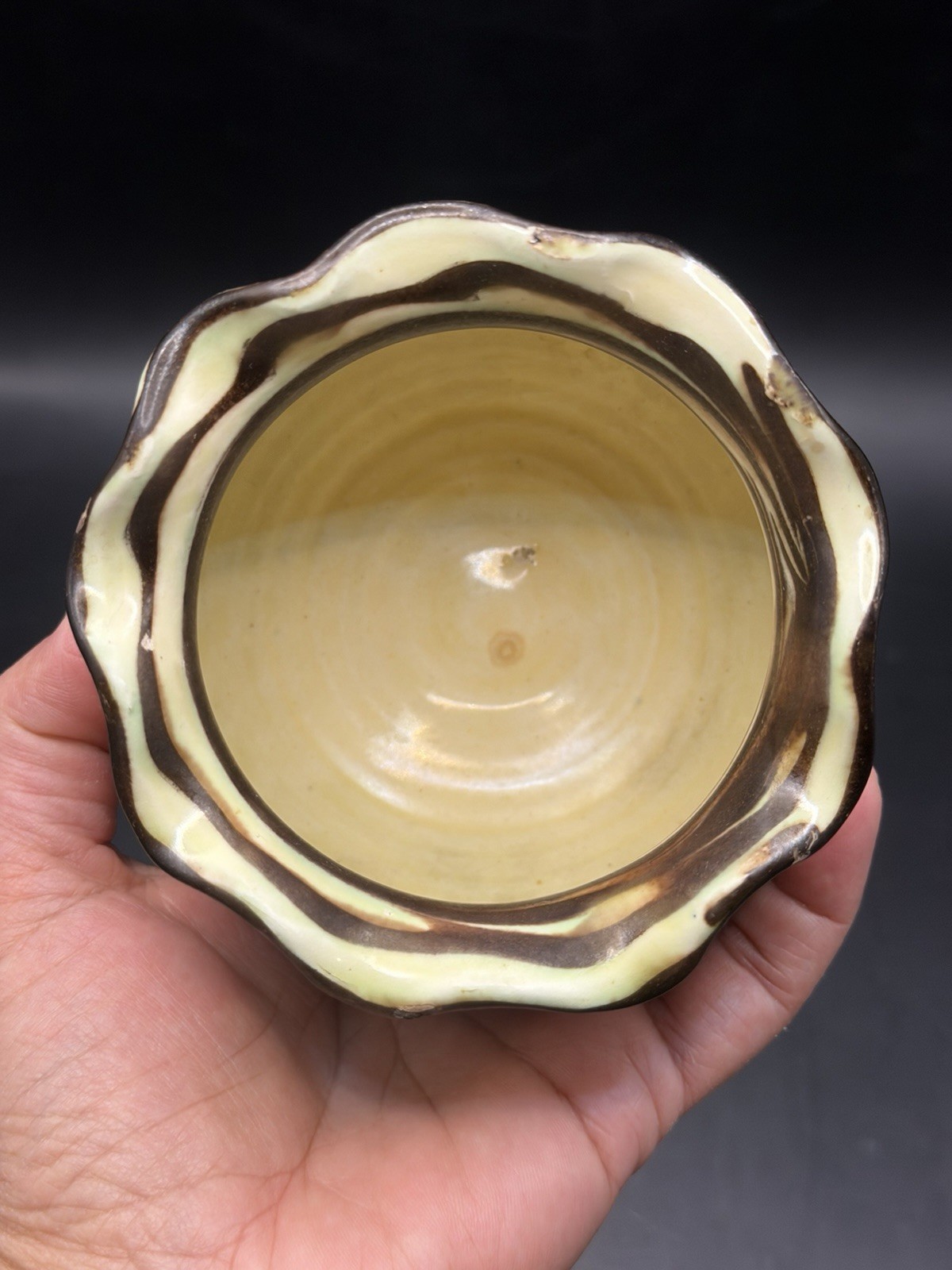 Antique VTG RARE Herman August Kähler Signed Pottery Denmark Art Nouveau Vase