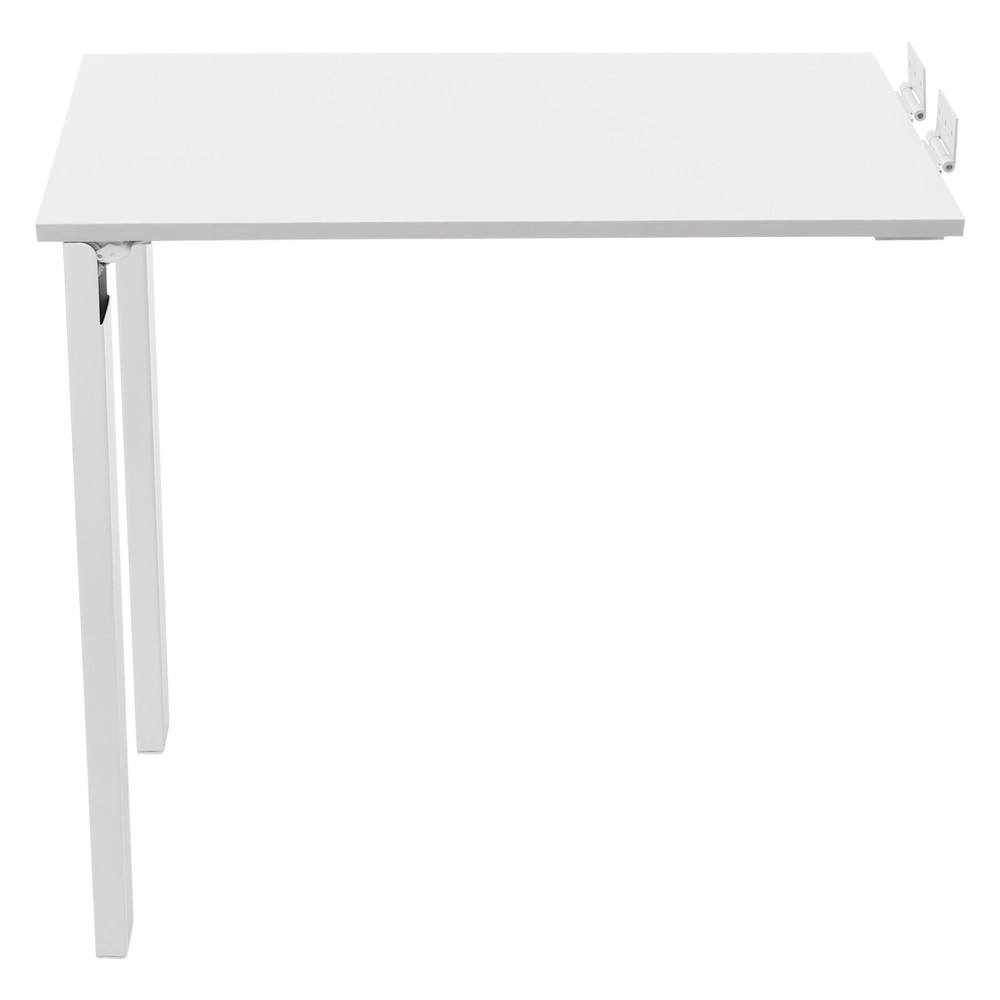 White Wall Mounted Folding Table Wood Folding Dining Table Folding Table US~