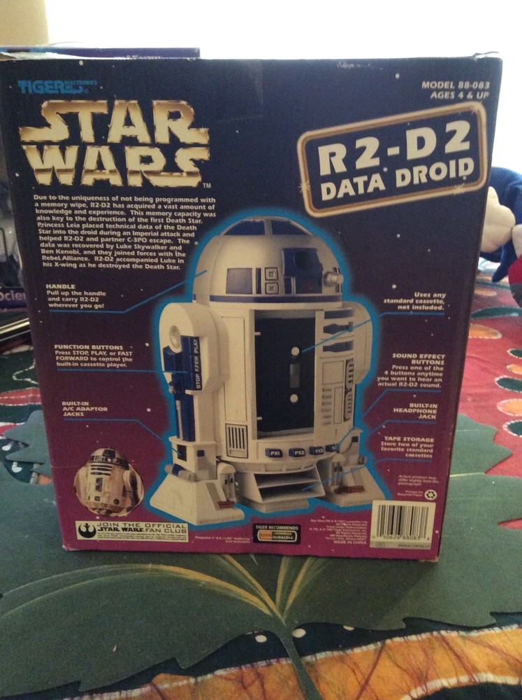Star Wars R2-D2 Data Droid Tiger Electronics unopened
