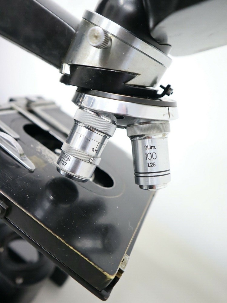 VINTAGE CZECH MEOPTA BINOCULAR MICROSCOPE