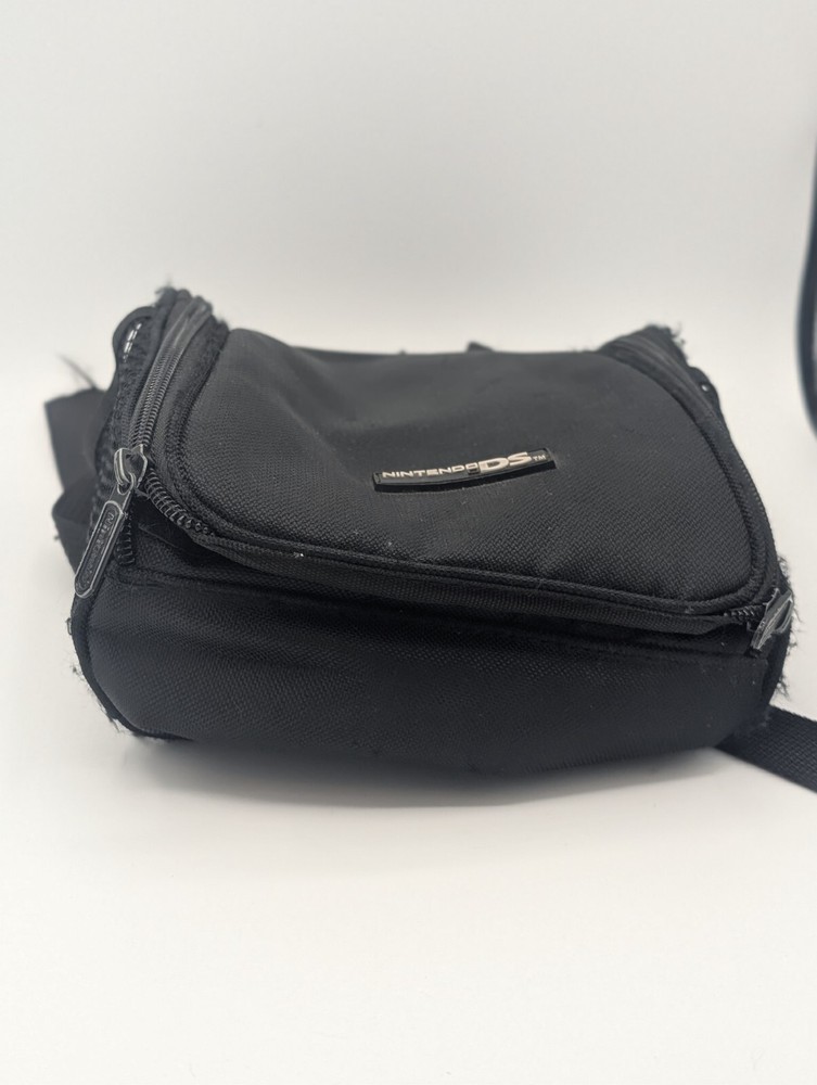 Nintendo 3DS DSi Lite Backpack Carrying Case Black - Used & Cleaned