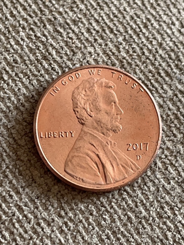 2017 D Denver U.S. Lincoln Shield Penny Cent TK755*