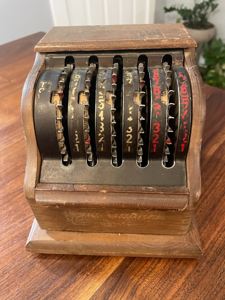 Vintage Antique Adding Machine Little Giant No Front Plate