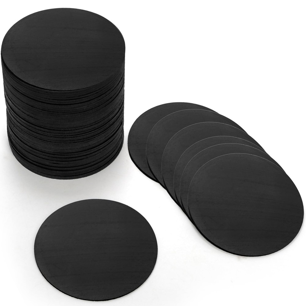 100 Pcs Billiard Pool Table Leg Shims, 3" Diameter Rubber Pool Table Foot Pad...