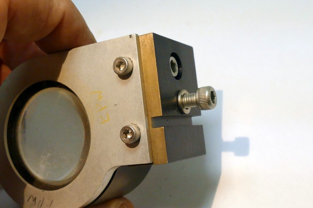 Microscope Optics Magnifier Accessory - Attachment 2" glass OD