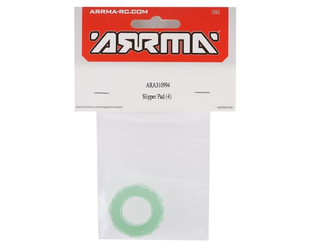 Arrma ARA310994 Mega/3S BLX Slipper Pad (4)