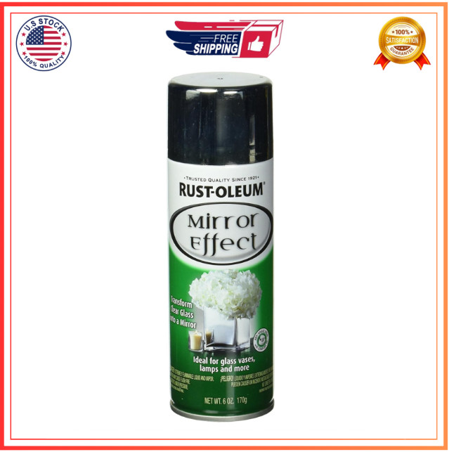 Rust-Oleum 301494 Specialty Mirror Spray, 6 oz, Silver