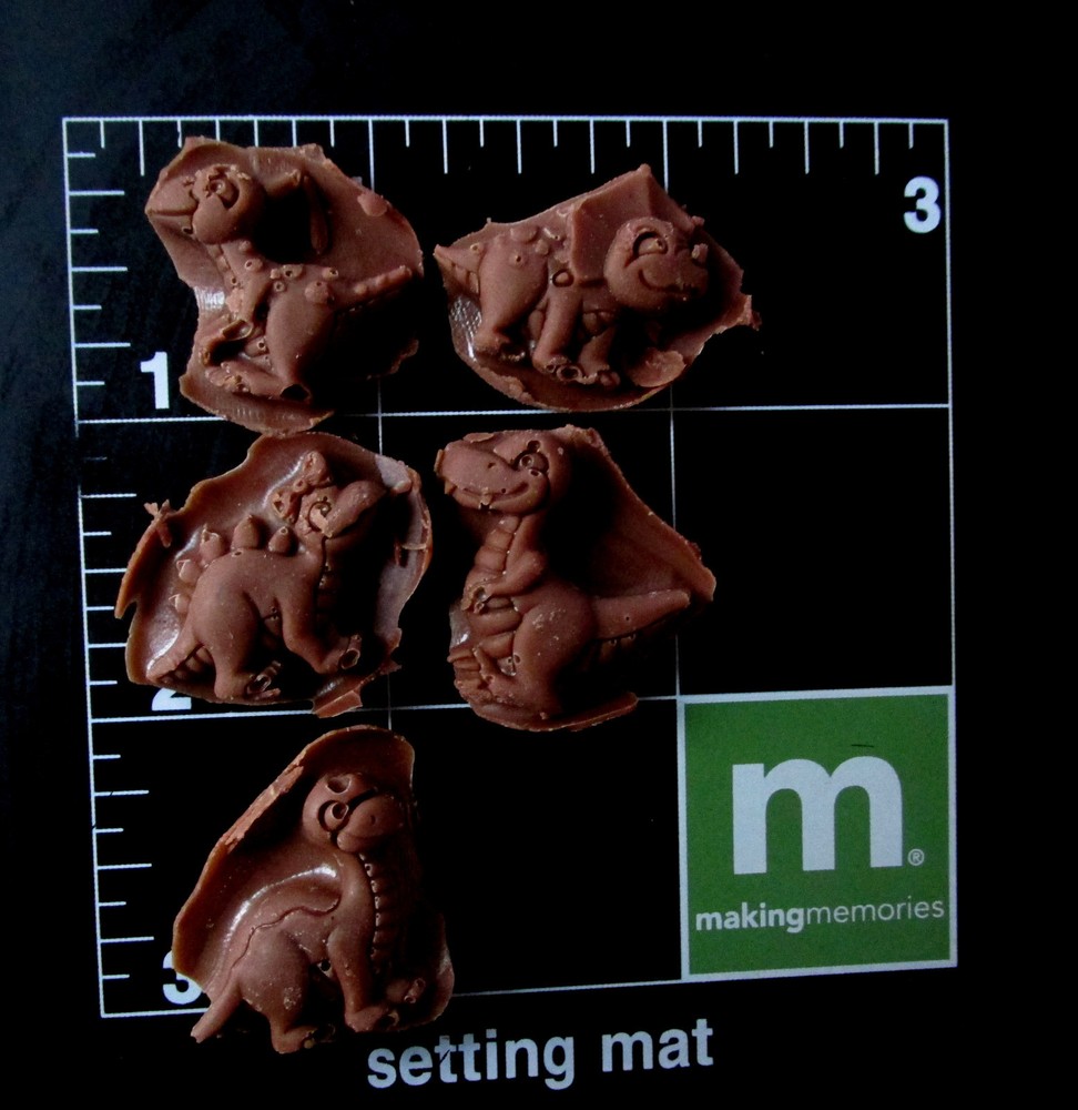 Dinosaur Set e -Flexible Silicone Mold-Cake Cookie Crafts Candy