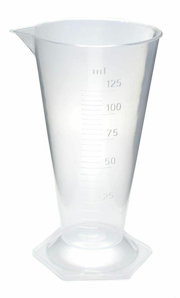 MEDICATION CONICAL MEASURE CUP, Liquid Measuring, Markings 50 ML 6 Pcs