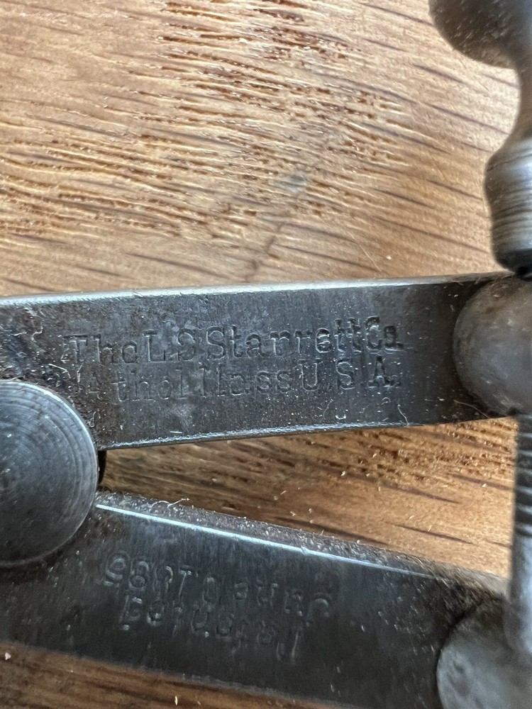 starrett outside caliper