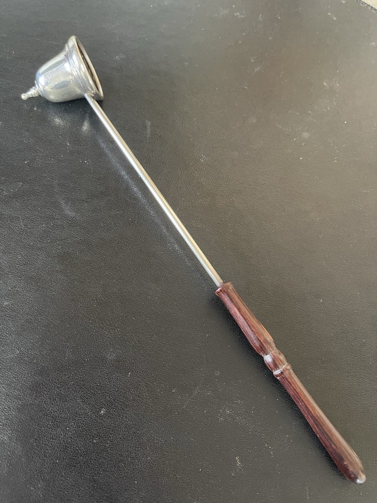 Sterling Silver Candle Snuffer 10" Marked WEB STERLING Perfect!