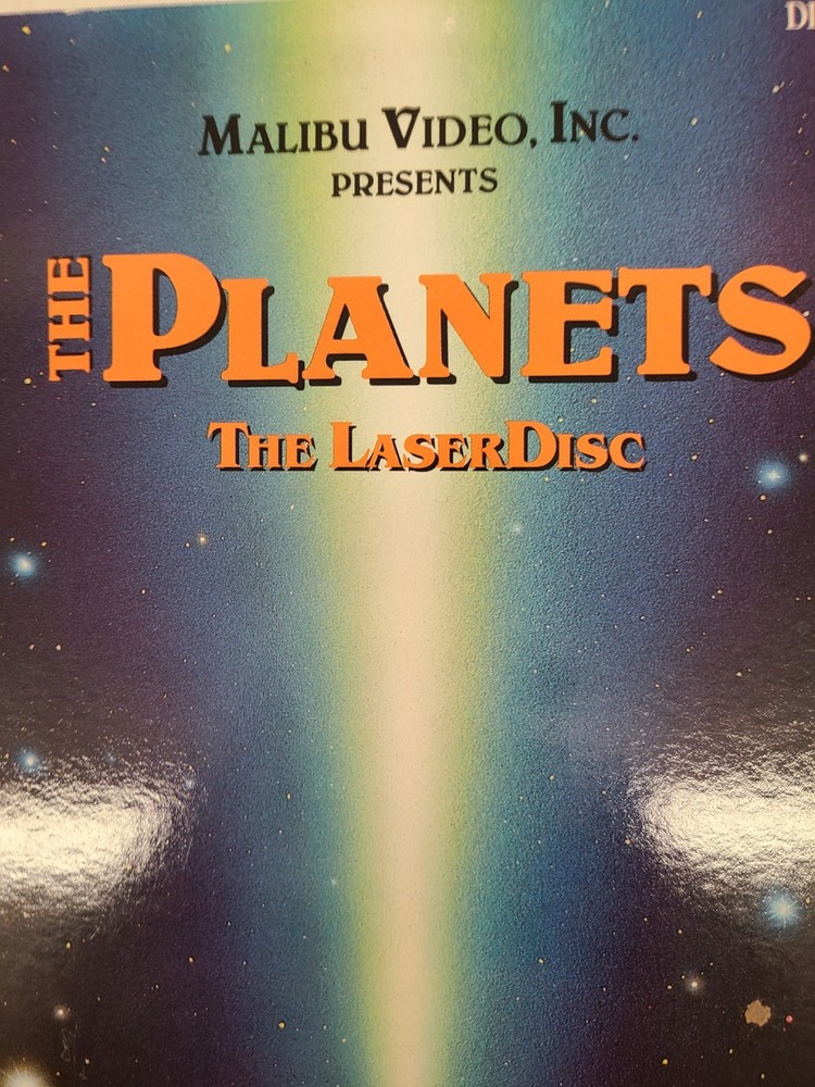 Lazer Videodisc Lazerdisc THE PLANETS VG+