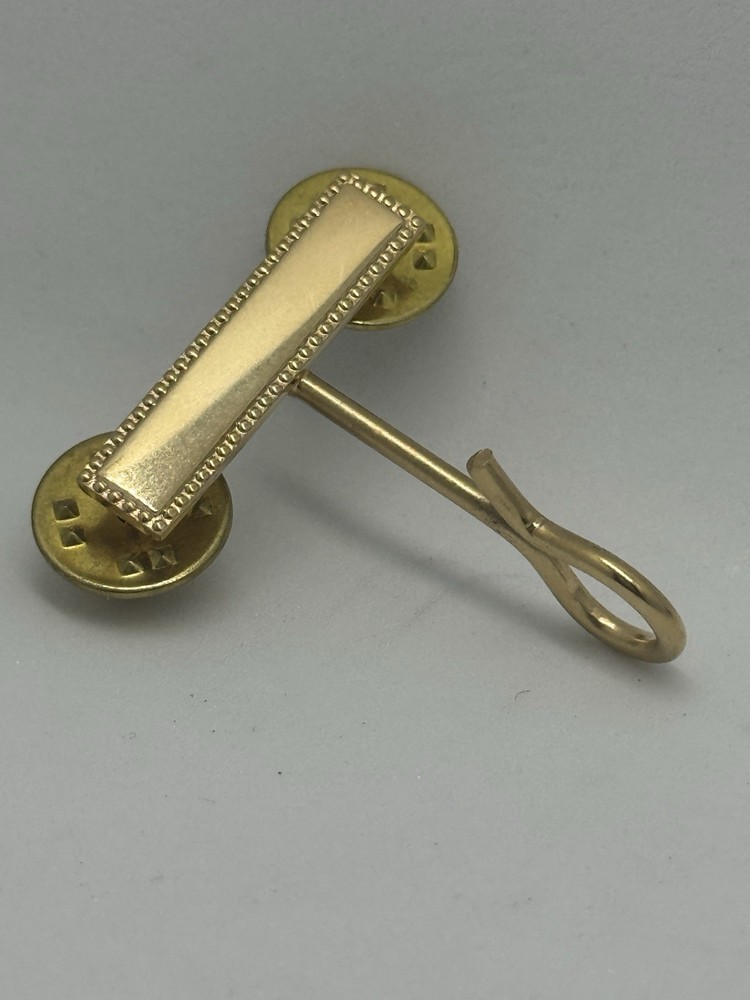 USAF Gold Plated Whistle Holder Pin