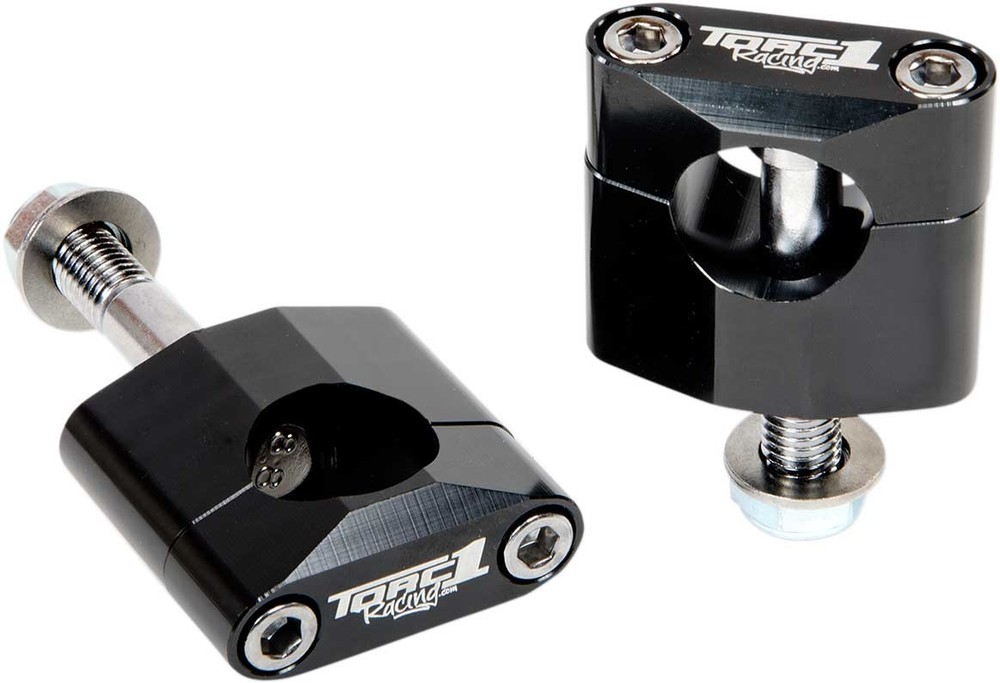 TORC1 Racing Oversized Handlebar Clamps - Black - 1900-0200