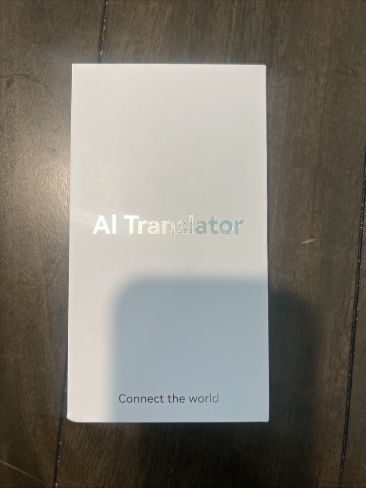 Real Time AI Translator 106 Languages Camera Text Translation Device Black