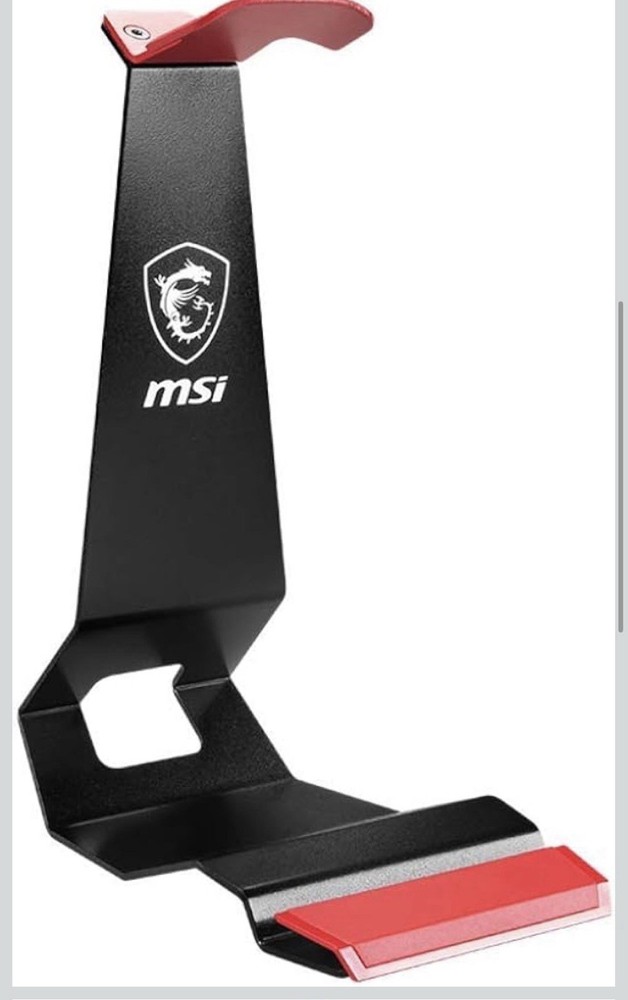 MSI HS01 Headset Stand Headset Holder Earphone Stand with Solid Metal Design