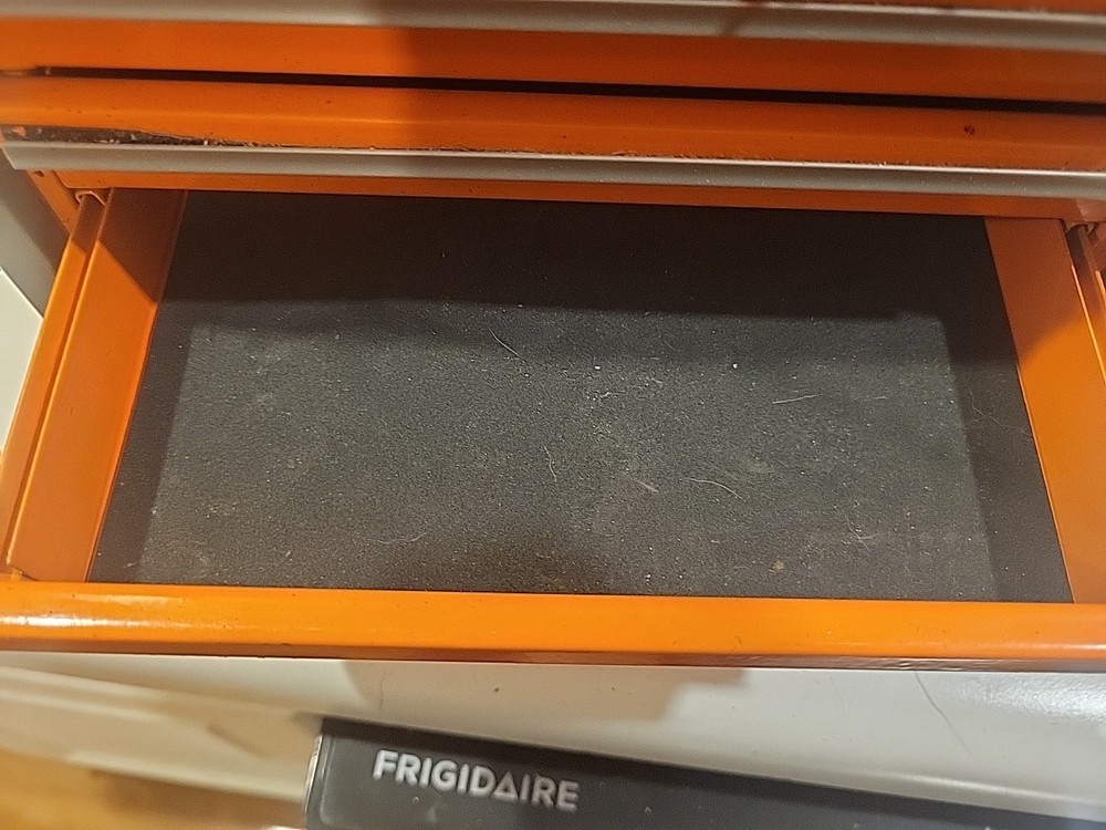 Orange Snap On Micro 5 Drawer Tool Cabinet