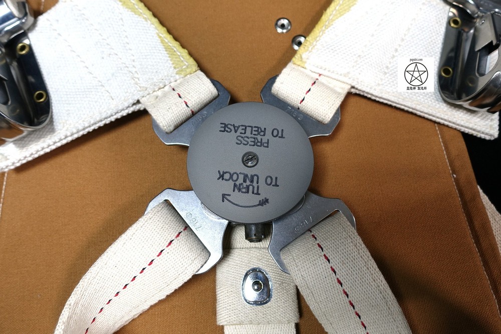 WW2 RAF Observer PARACHUTE Harness- British Version Repo
