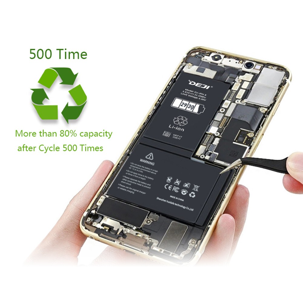 Battery Replacement High Capacity For Apple iPhone 12 11 Pro Max X 8/7 Plus