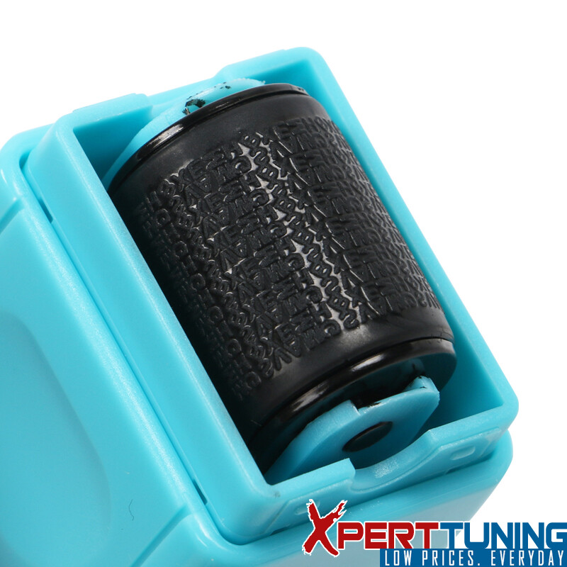 Identity Theft Protection Confidential ID Guard Wide Roller Stamp+3 Ink Refill