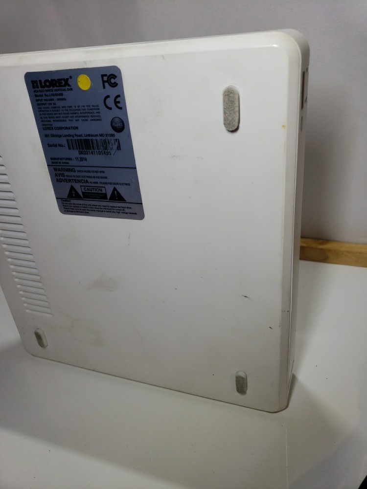 Lorex LH040400 DVR - Device Only, Some Cables & Manual