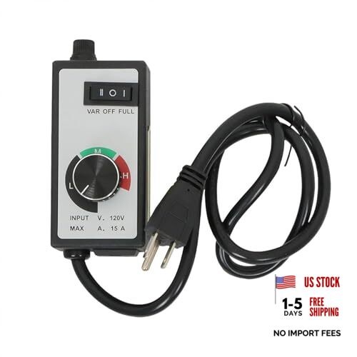 Variable Speed Controller Replacement for Router Fan Electric Motor AC 120V