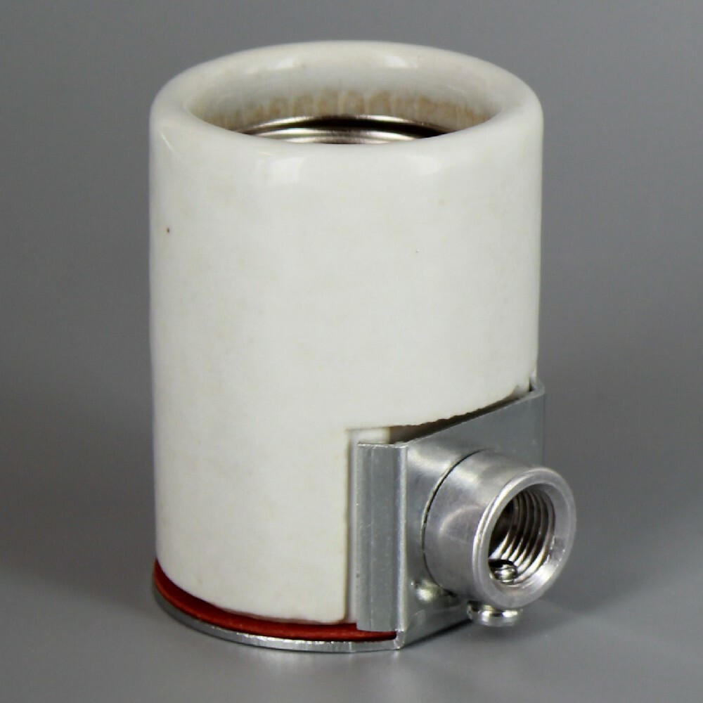 Medium Base Porcelain Socket with Side Outlet E26 NEW 30701J