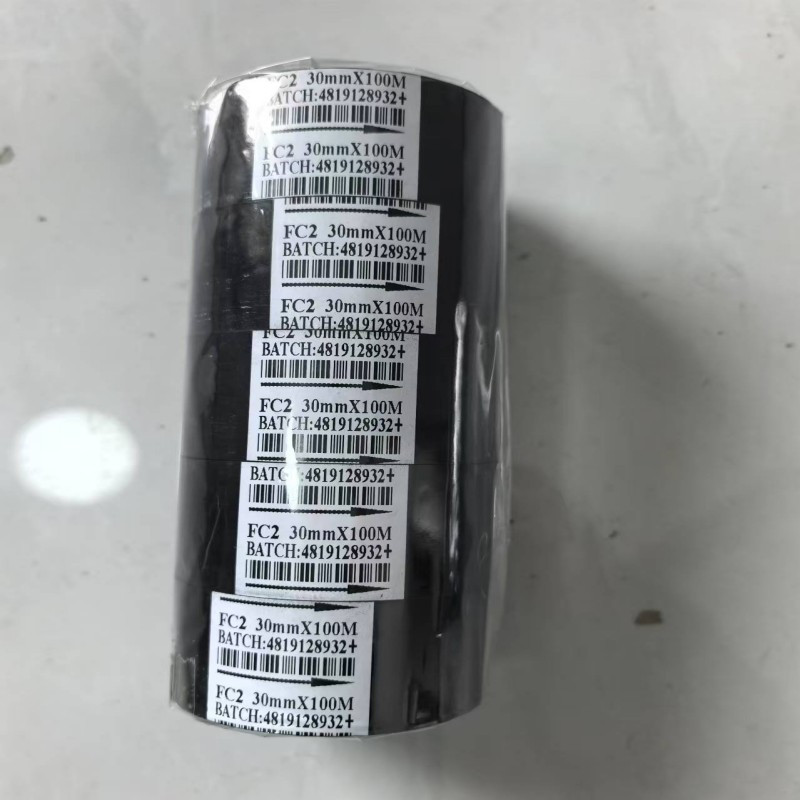 US Stock 5 Rolls Replacement Black Color Ribbon for Coding Machine