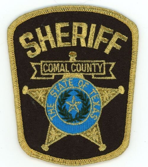 TEXAS TX COMAL COUNTY SHERIFF NICE SHOULDER PATCH POLICE