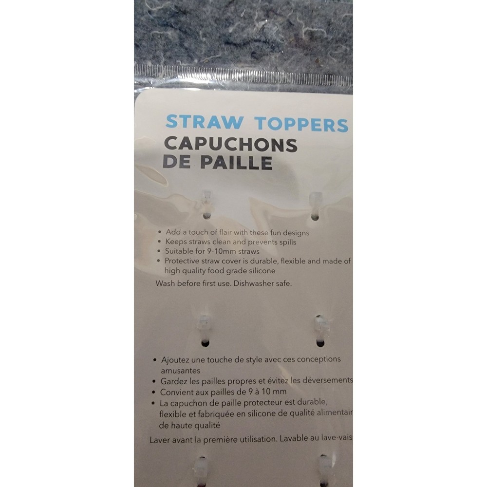 Daisy Straw Toppers