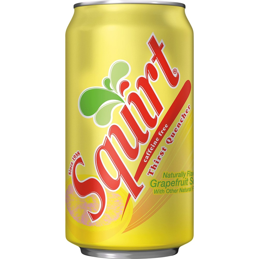 Soda, Grapefruit, 12 Fl Oz Cans, 12 Pack