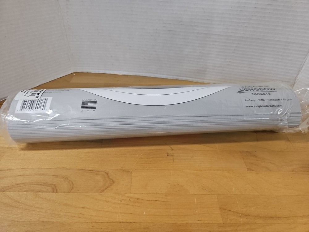 Archery Face 40cm/16" Targets by Longbow 20 Pack (10 Ring)