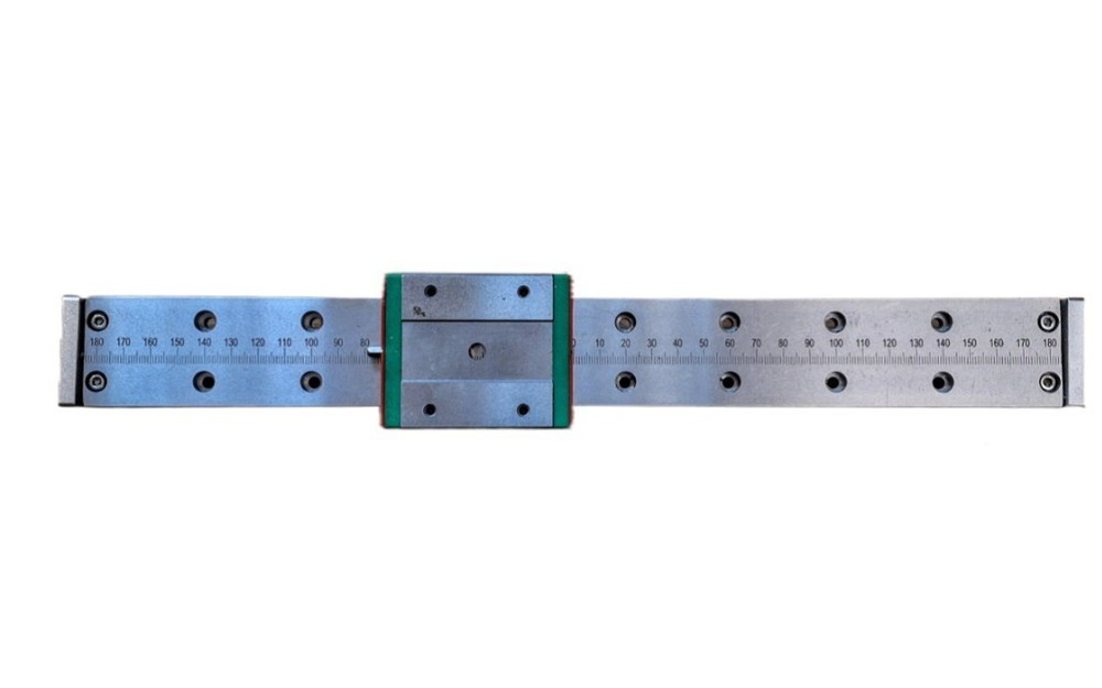 Wide Stainless Linear Guide Rail w Carriage Block Slider