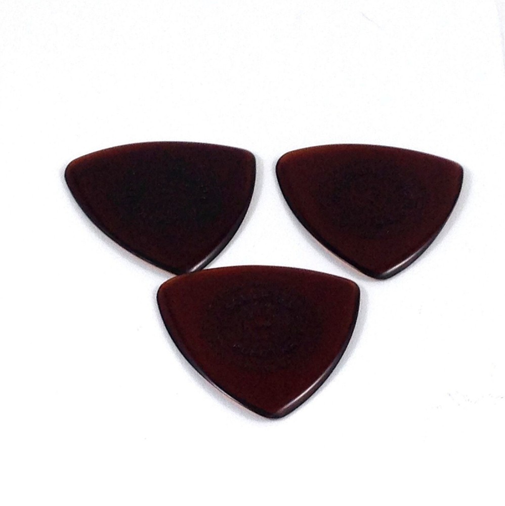 Dunlop Guitar Picks 3 Picks Primetone Tri Triangle Text Hand Sculpted 1.4mm