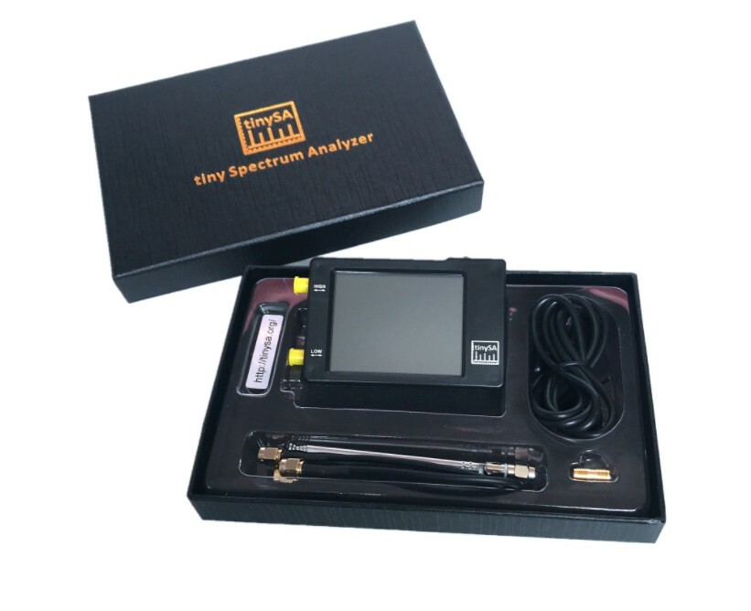 Portable TinySA Spectrum Analyzer Handheld Frequency Analyzer Signal Generator
