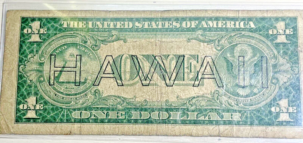$1 Hawaii 1935A Silver Certificate