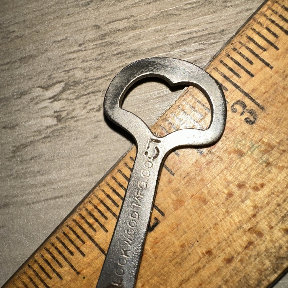 Antique Lockwood Mfg. Co. Skeleton Key #5 Round Solid Barrel