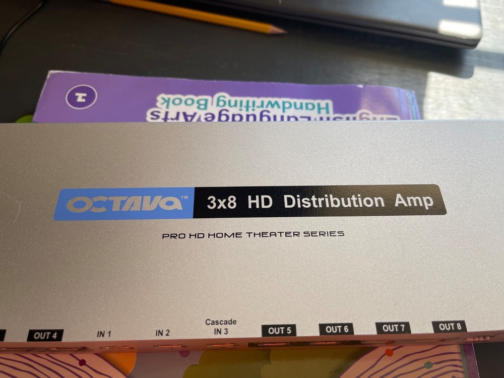 Octava 3x8 HD Distribution Amp (Untested)