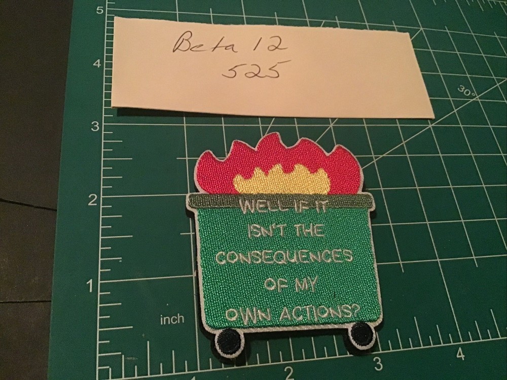 WELL IF IT ISNT THE CONSEQUENCES Sarcastic Tactical Morale Patch Hook and Loop