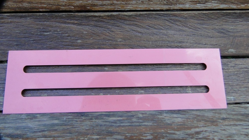 Vintage Soviet USSR Military Scale Rule