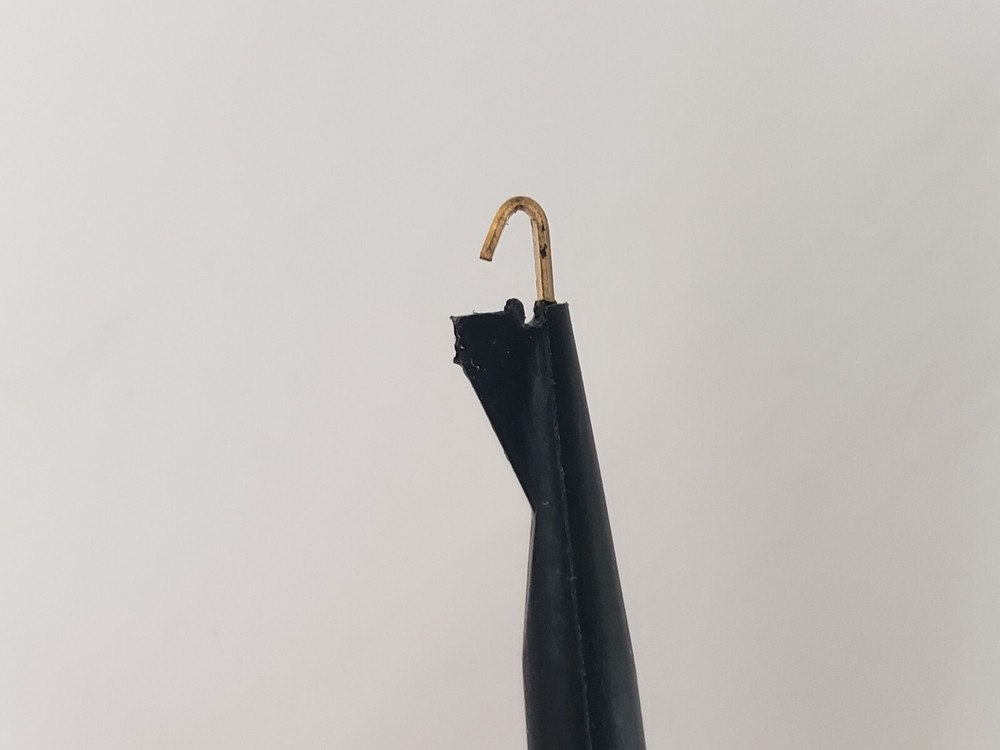 Pamona Double Minigrabber Test Clip Pair Set - Same Both Ends - Red & Black