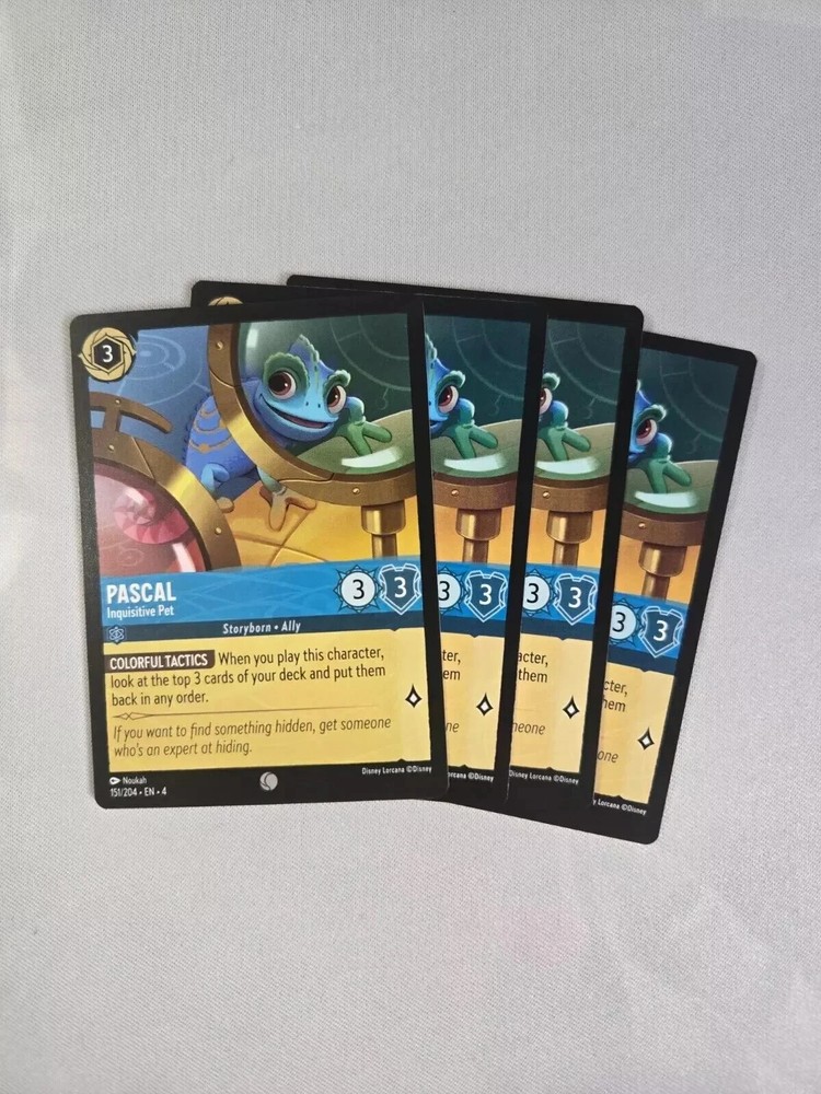 Pascal Inquisitive Pet 151/204 Playset 4 cards - Ursula's Return