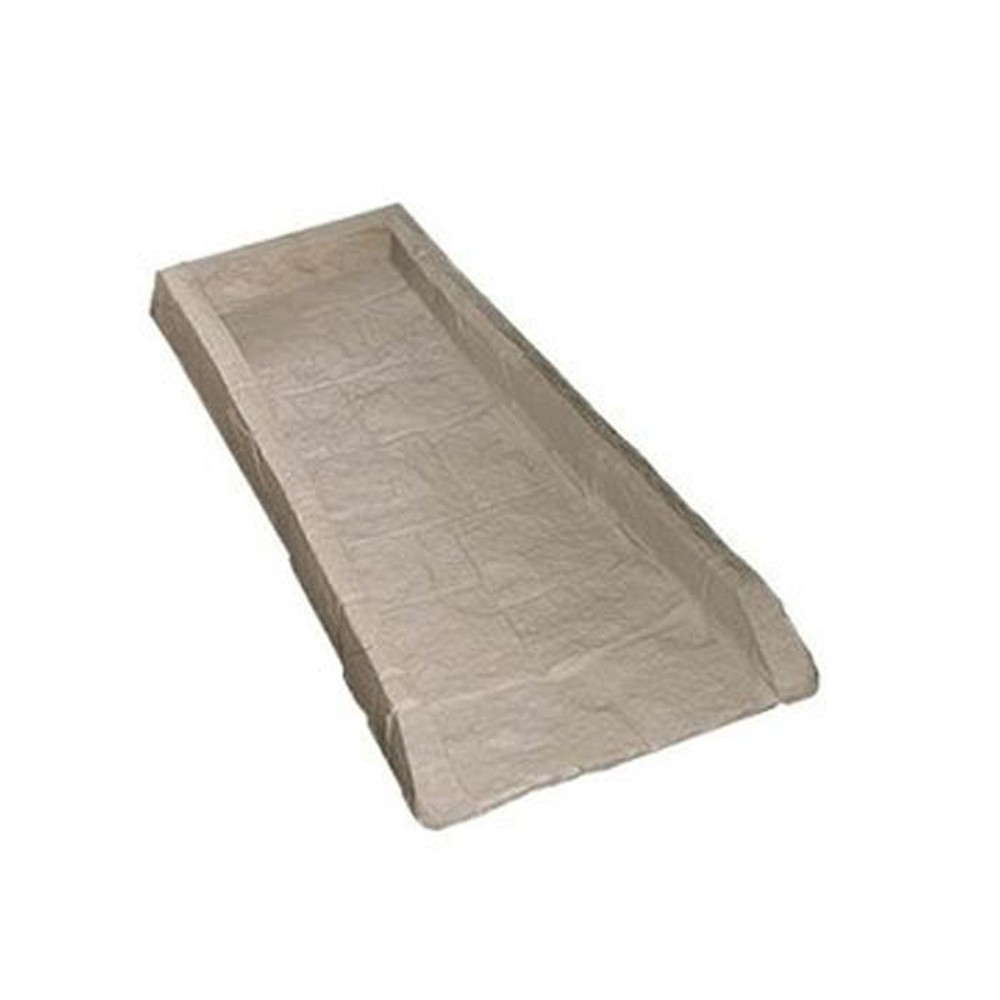 Suncast 10 Pack Easy Assembly Outdoor Decorative Poly Composite Rain Gutter D...