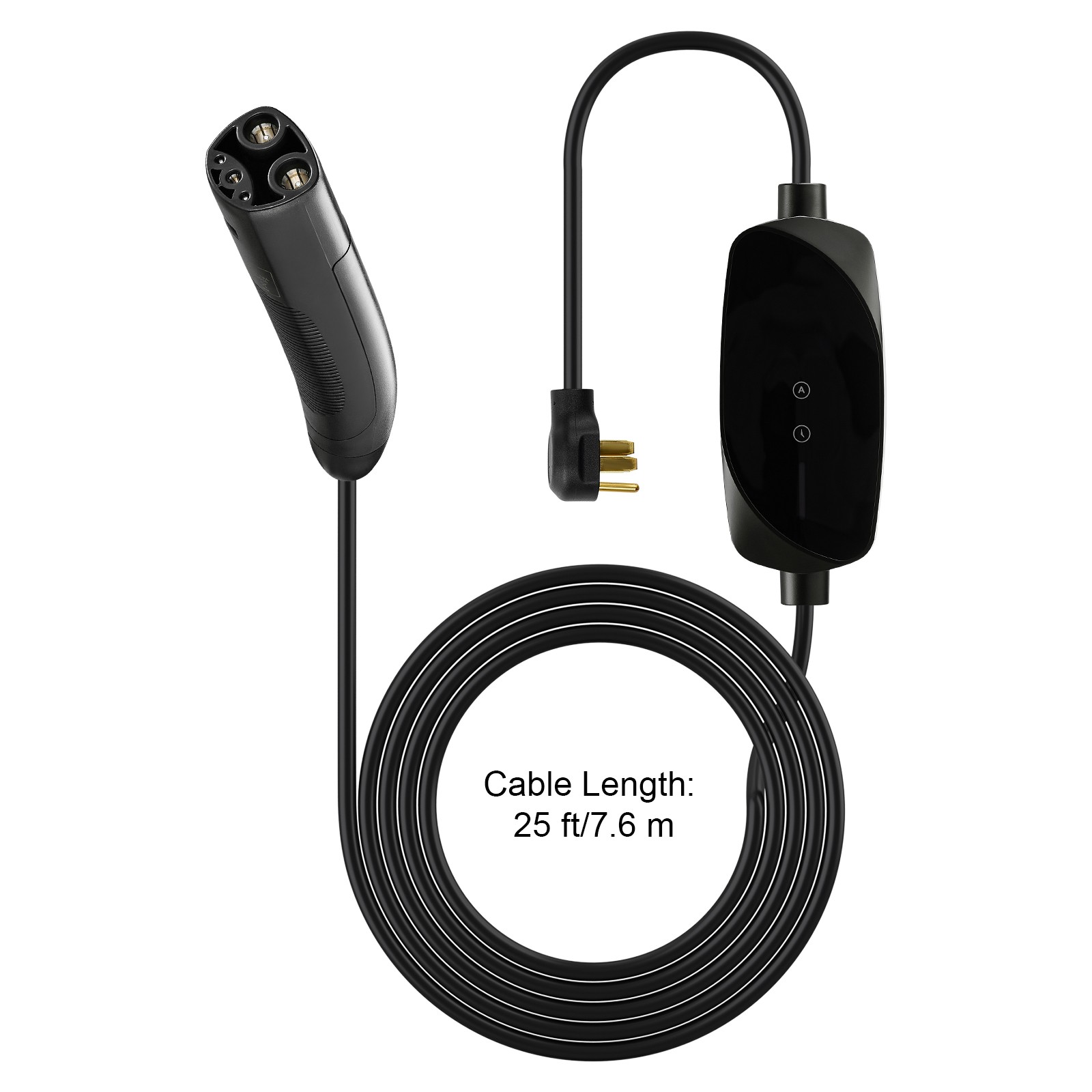 Level 2 Tesla Charger 32Amp Electric Car Charger & 25FT Charging Cable LCD