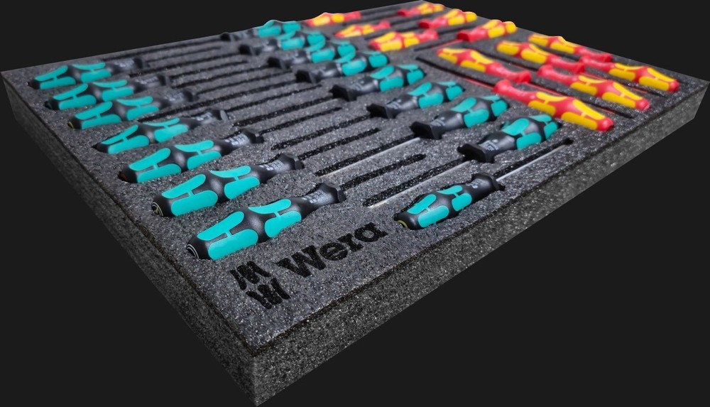 EGO shadow foam tool tray insert storage organizer toolbox tool kit set