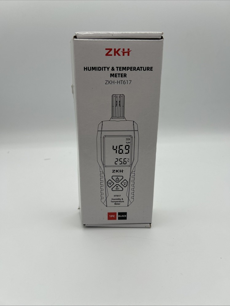 ZKH Humidity & Temperature Meter