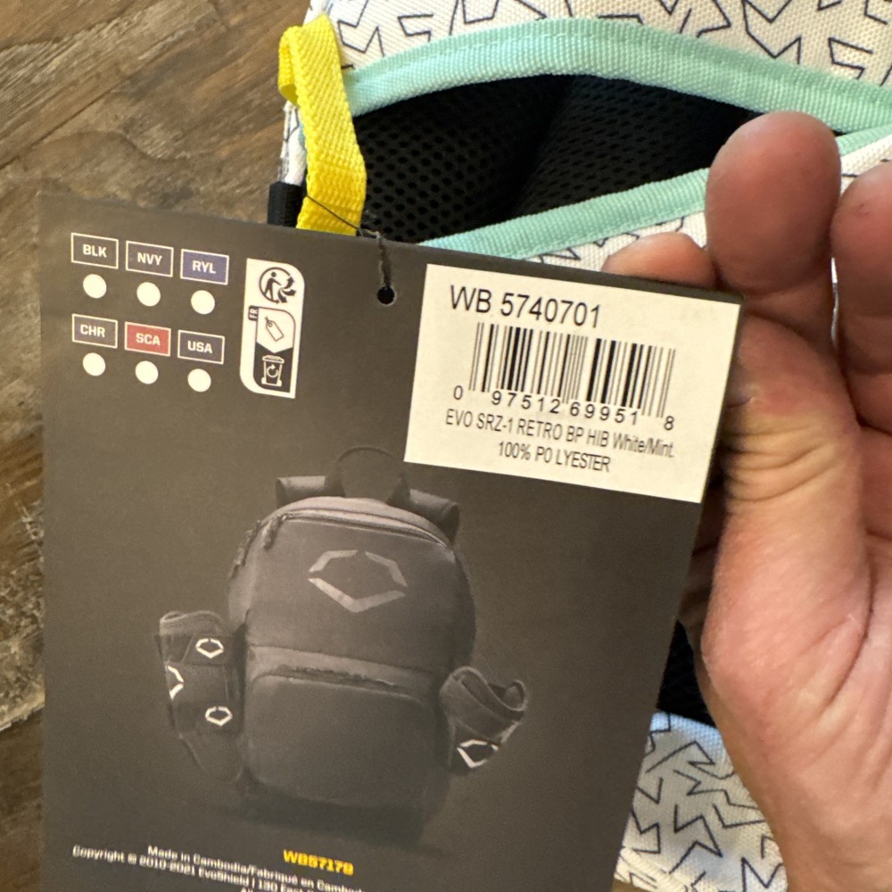 EvoShield Women's SRZ-1 Retro Softball Backpack