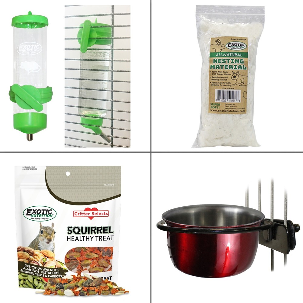 Congo Cage & Starter Package for Squirrels