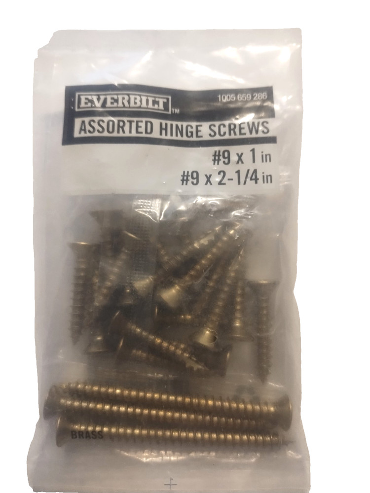 Everbilt Assorted Hinge Screws (1005 659 286)